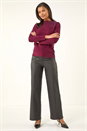 Bordeaux Diamante Long Sleeve Jumper, Image 2 of 5