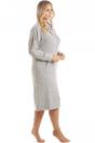 Light Grey Camille Lingerie Light Grey Comfy Fit Hacci Lounger, Image 4 of 5