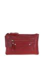 Red Genuine Leather Crossbody Bag, Image 1 of 6
