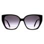 Black Alexander McQueen Black Cat Eye Black Grey Gradient AM0284S, Image 1 of 4