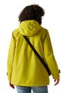 Sage Orla Kiely Plain Mid Length Waterproof Jacket, Image 4 of 4