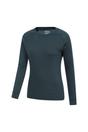 Dark Green Talus Long Sleeved Top, Image 4 of 5