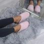 Pink AJVANI Pink Footbed Mules Slippers, Image 5 of 6