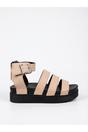 Neutral iKrush Neutral Nina Womens Multi Strap Platform Sandals, Image 4 of 6