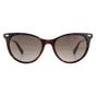 Brown Cat Eye Havana Brown Gradient Polarized Sunglasses, Image 1 of 4
