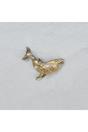 Blue Whale Brooch, Image 3 of 4