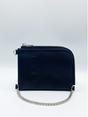 Lilac PU Card Holder With Chain, Image 1 of 1