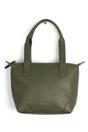 Khaki Etre Khaki Medium Faux Leather Tote Bag, Image 1 of 4