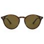 Brown Round Tortoise Brown B-15 2180 Sunglasses, Image 1 of 2