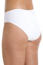 White Camille Lingerie White 3 Pack Sheer Floral Lace Mesh Briefs, Image 4 of 5