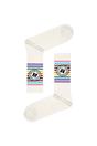 White 1 Pack & Cotton LGBTQ+ Pride Design Socks, Image 2 of 3