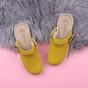 Pale Green AJVANI Pale Green Low Wedge Slingback Clogs Mules, Image 4 of 6