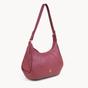 Pink Assots London Pink 'NATASHA' Pebble Grain Real Shoulder Bag, Image 2 of 5