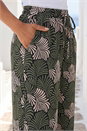 KHAKI Petite Abstract Leaf Trouser, Image 4 of 4