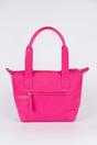 Fuchsia Etre Fuchsia Medium Faux Leather Tote Bag, Image 5 of 5