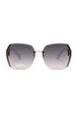 Beige AVANT-GARDE PARIS Beige Bold Square Sunglasses, Image 3 of 5