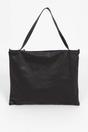 Navy Blue Italian Leather Tote Bag, Image 2 of 2