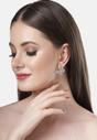 Pink Diva Collection Butterfly Stud Earrings, Image 4 of 5