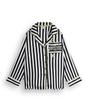 Black Beetlejuice Stripey Pyjama Set, Image 5 of 6