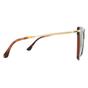 Brown Jimmy Choo Brown Square Glitter Havana Brown Gradient Sunglasses, Image 4 of 6