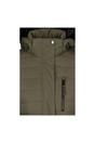 Dark Green Sasha Padded Jacket, Image 3 of 4