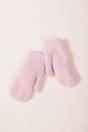 Pink Soft Knit Mittens, Image 4 of 4