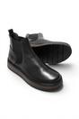 Black Womens Heel Ankle Pull-On Boots RAWI131, Image 5 of 5