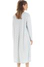 Aqua Camille Lingerie Aqua Polka Dot Nightdress, Image 2 of 5