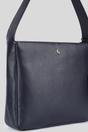 Navy Ashwood Leather Navy 'Capolavoro Veneziano' Real Leather Hobo Shoulder Bag, Image 2 of 4