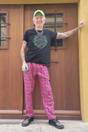 Black TUK Footwear Black Pointed Creeper Sneaker Leopard Canvas Shoes, Image 8 of 8