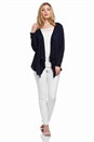 Navy  Edge To Edge Cardigan, Image 2 of 5