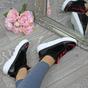 Black Retro Trainers Hi Tops, Image 5 of 6