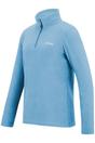 Light Denim Great Outdoors Sweetheart 1/4 Zip Fleece Top, Image 3 of 4