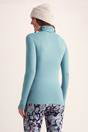 Grey Snowdon Thermal Roll Neck Base Layer, Image 3 of 5