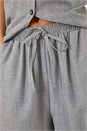 Grey Dusk Elasticated Waist Wide Leg Trouser, Image 5 of 5