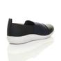 Navy Blue AJVANI Navy Blue Padded Comfort Casual Shoes, Image 4 of 5