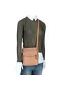 Camel Ashwood Leather Camel 'Five CB' Real Leather Cross Body Bag, Image 5 of 5