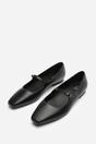 Black 'Jordan' Mary Jane Flats With Buckle Strap, Image 3 of 5