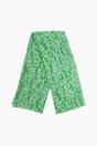 Green Sarta Green Metallic Pinstripe Lightweight Leopard Scarf, Image 2 of 5