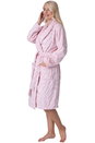 Pink Supersoft Printed Bathrobe, Image 2 of 5