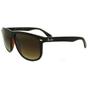 Black Ray-Ban Black Rectangle Top Black on Brown Brown Gradient 4147 Sunglasses, Image 2 of 2