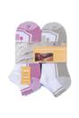Crystal 6 Pack Low Cut Trainer Gym Socks, Image 2 of 3