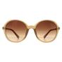 Brown Round Shiny Milky Light Brown Brown Gradient RA5297U, Image 1 of 4