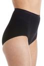 Black Two Pack Hi- Waist Control Briefs, Image 4 of 5