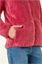 Rose Soft Sherpa Fleece Jacket, Image 5 of 5