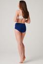 Midnight Blue Pack of Three "Citron Blue" Cotton Full Briefs, Image 5 of 7
