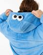 Blue Sesame Street Cookie Monster Hooded Bathrobe, Image 5 of 6