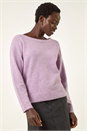 Lilac Ribbon Bow Tie Back Jumper, Image 2 of 5