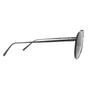 Black Salvatore Ferragamo Black Aviator Matte Black Grey Sunglasses, Image 4 of 4