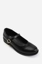 Black 'Hawthorn' Low Heel Loafer With Strap, Image 5 of 6